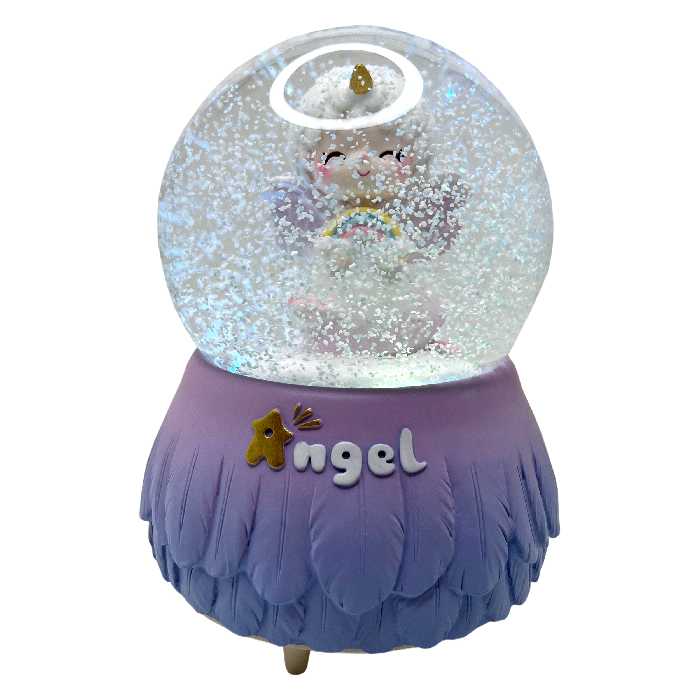 گوی موزیکال مدل پمپی فرشته مهربون طرح  Angel کد PA2034