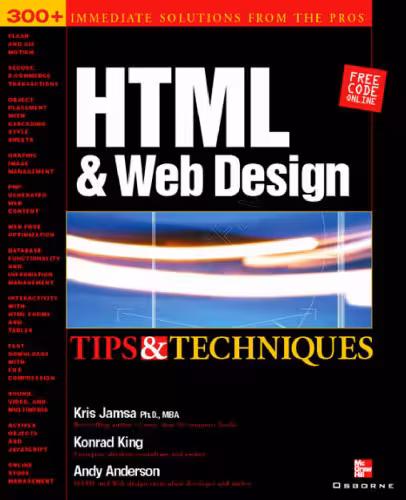 خرید و دانلود نسخه کامل کتاب HTML and Web Design