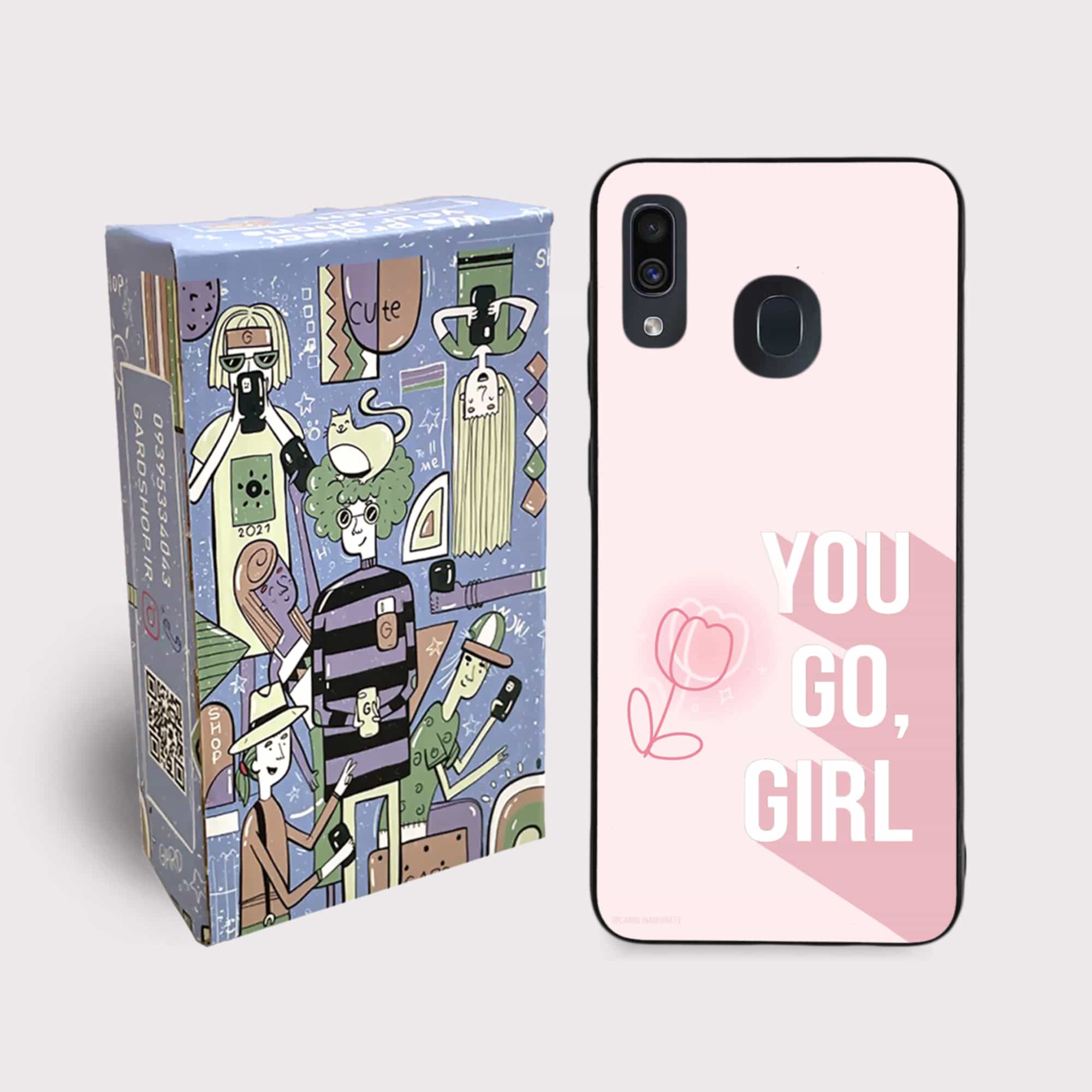 کاور گارد قاب مناسب برای گوشی موبایل سامسونگ A20/A30 -کدgt2006