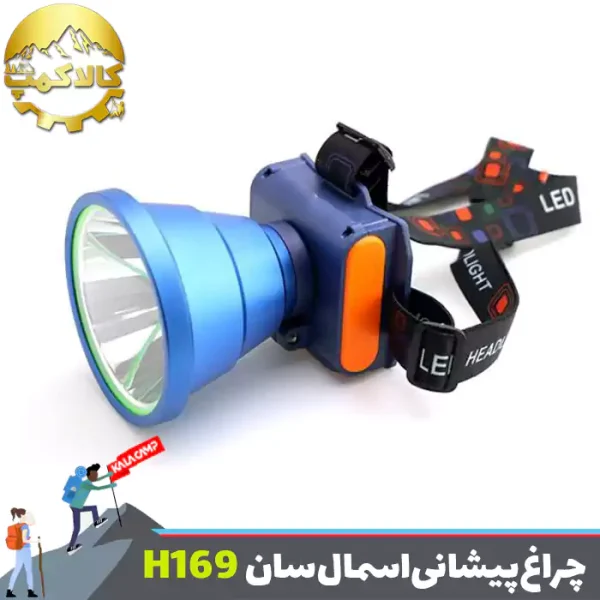 چراغ پیشانی نور سفید اسمال سان ZY-H169