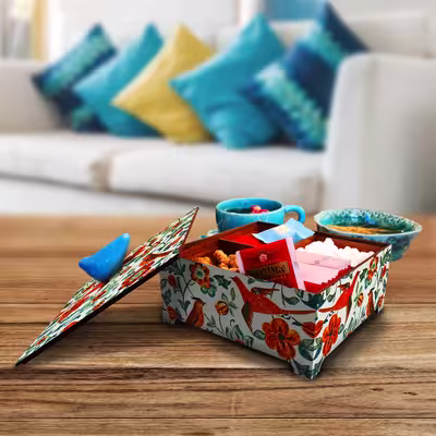 جعبه چای کیسه ای مدل نوشین کد 2535