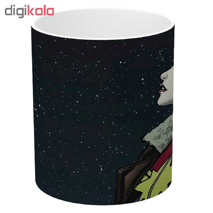 ماگ طرح کاپیتان مارول مدل NI1160