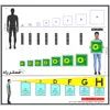 برچسب ایمنی مستر راد طرح جلیقه نجات مدل HSE-OSHA-060