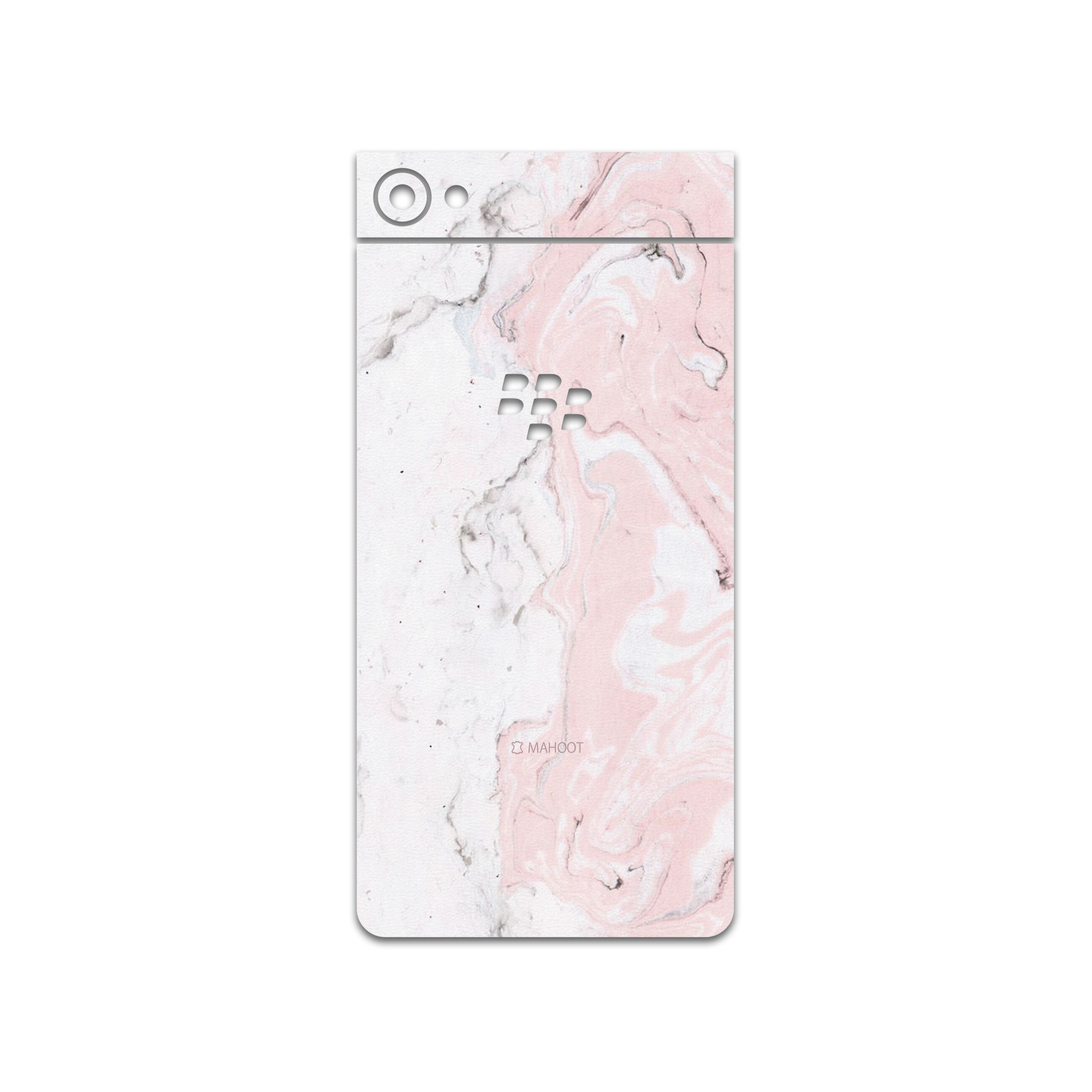 برچسب پوششی ماهوت مدل Blanco-Pink-Marble مناسب برای گوشی موبایل بلک بری Motion