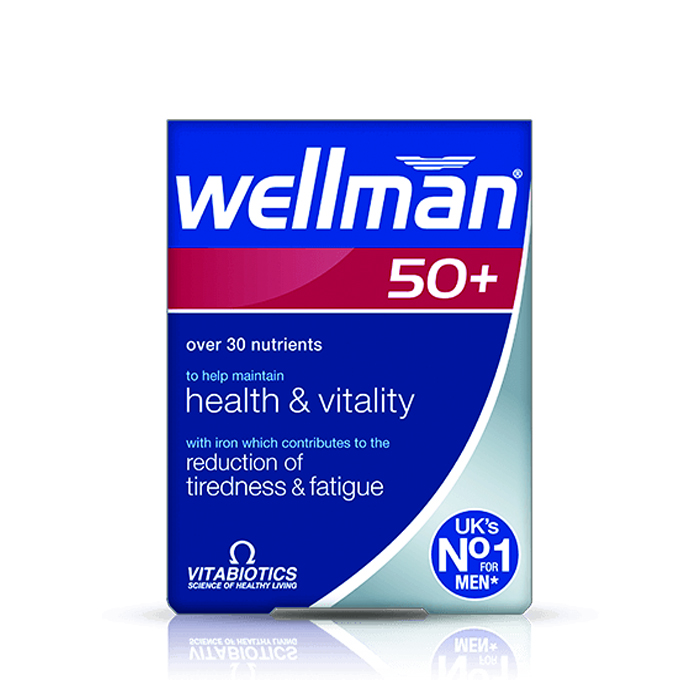 قرص ولمن 50  (Vitabiotics) | مکمل تخصصی برای مردان بالای 50 سال