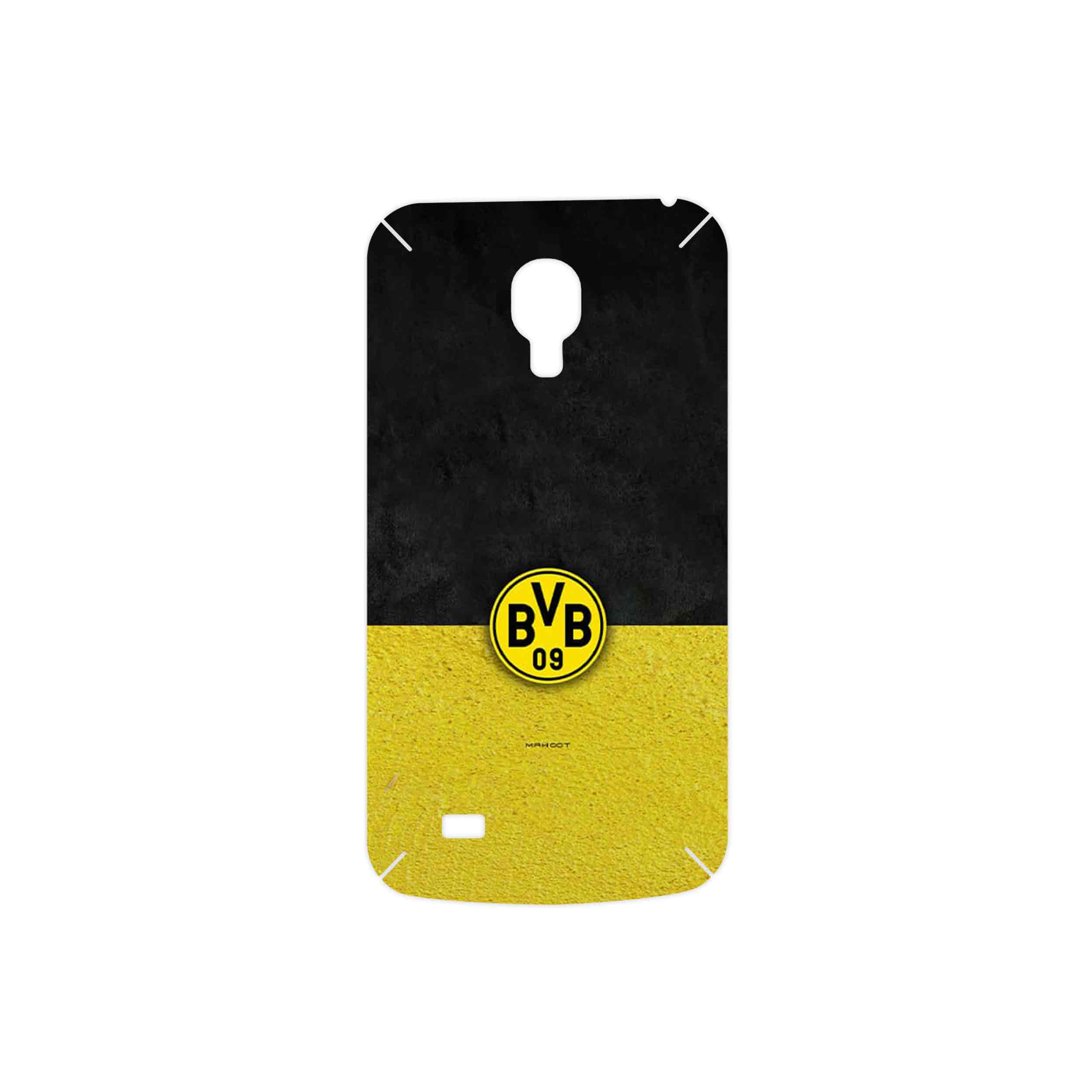 برچسب پوششی ماهوت مدل Borussia Dortmund FC مناسب برای گوشی موبایل سامسونگ Galaxy S4 mini