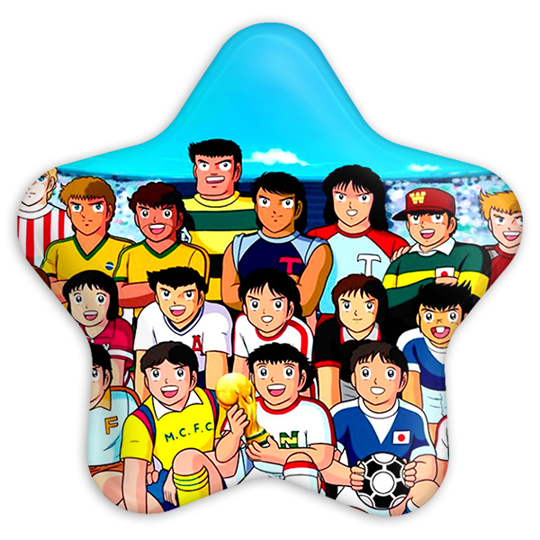 پیکسل خندالو طرح فوتبالیست ها مدل ستاره ای کد 10564