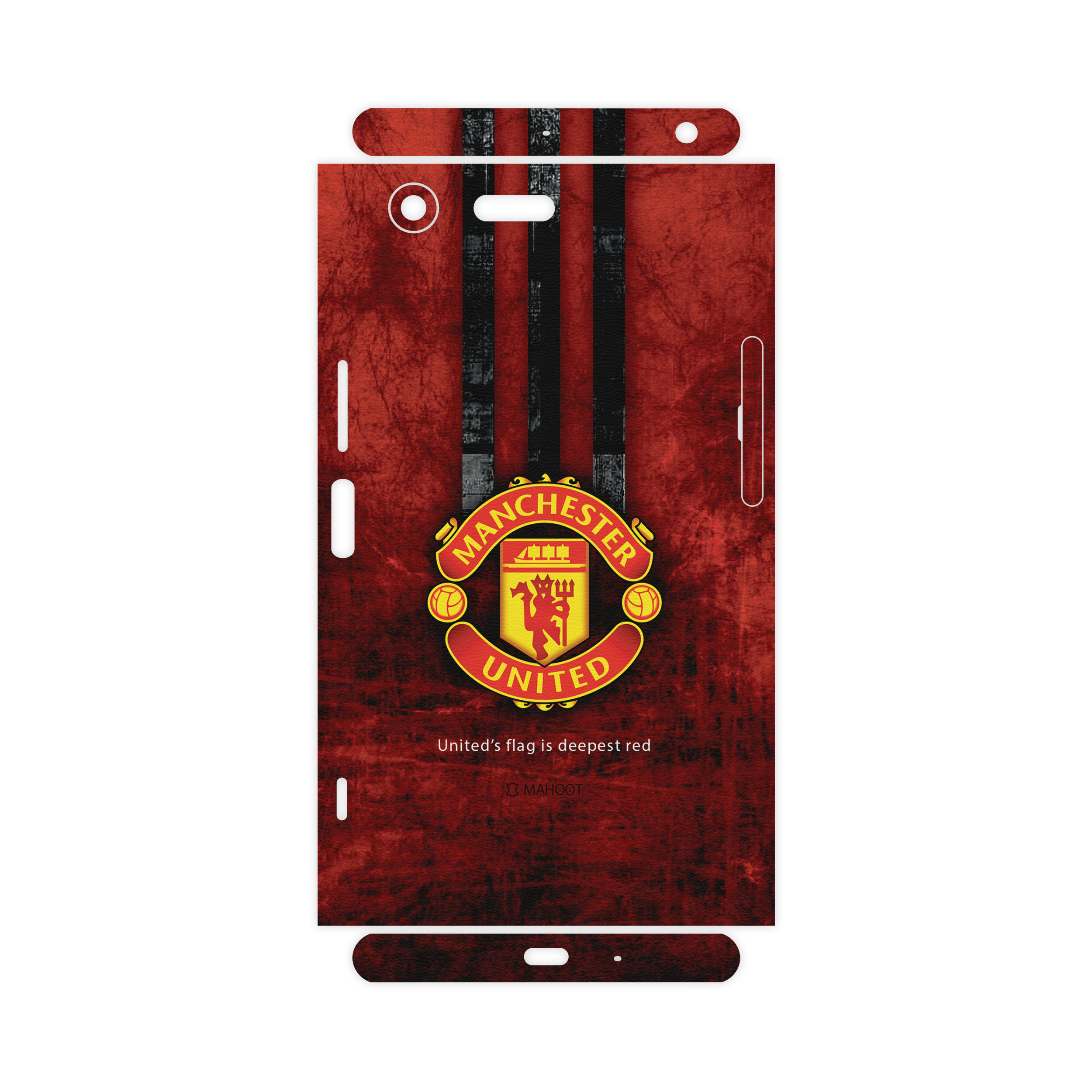 برچسب پوششی ماهوت مدل Manchester-United-FC-FullSkin مناسب برای گوشی موبایل سونی Xperia XZ Premium