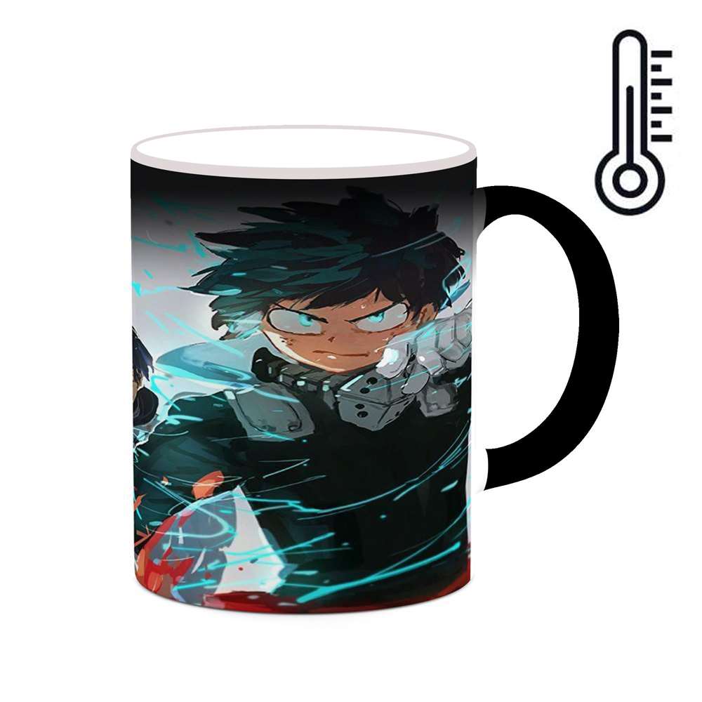 ماگ حرارتی کاکتی طرح انیمه مدل mgh21419