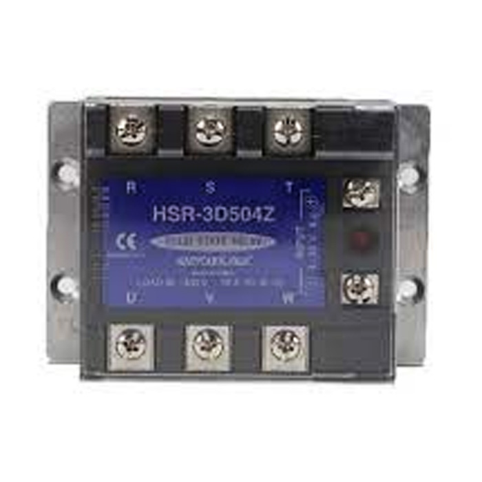 رله جامد 3 فاز AC/DC ورودی DC خروجی AC هانیانگ مدل HANYOUNG HSR-3D504Z