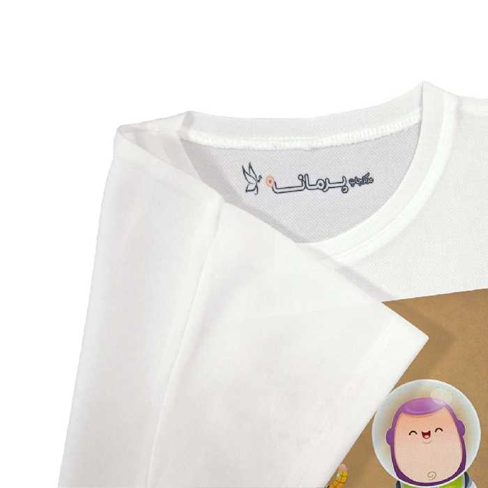 تی شرت بچگانه پرمانه طرح toy story کد pmt.3006