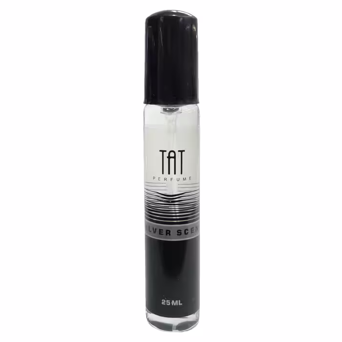 عطر جیبی تات مدل SILVER SCENT حجم 25 میلی لیتر