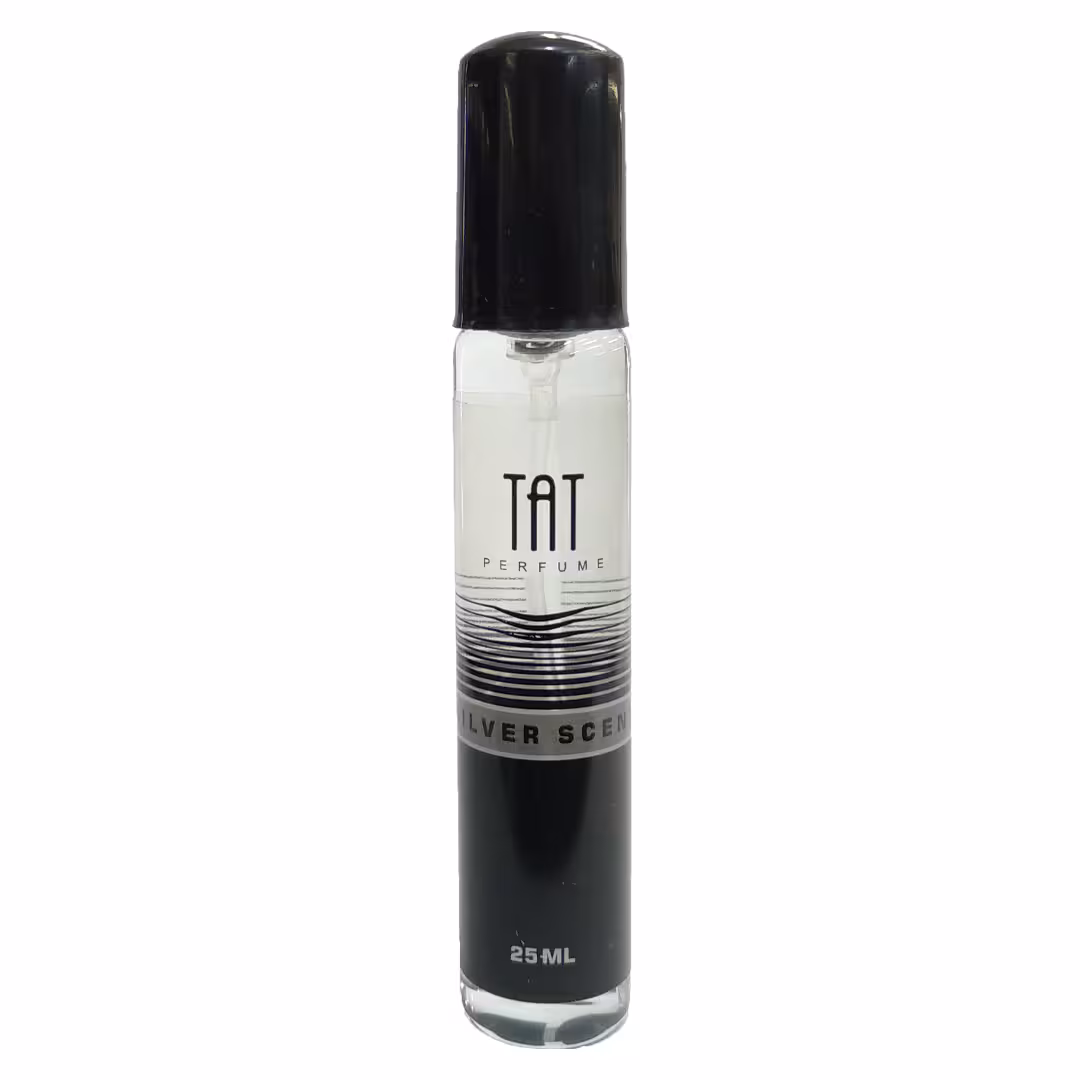 عطر جیبی تات مدل SILVER SCENT حجم 25 میلی لیتر