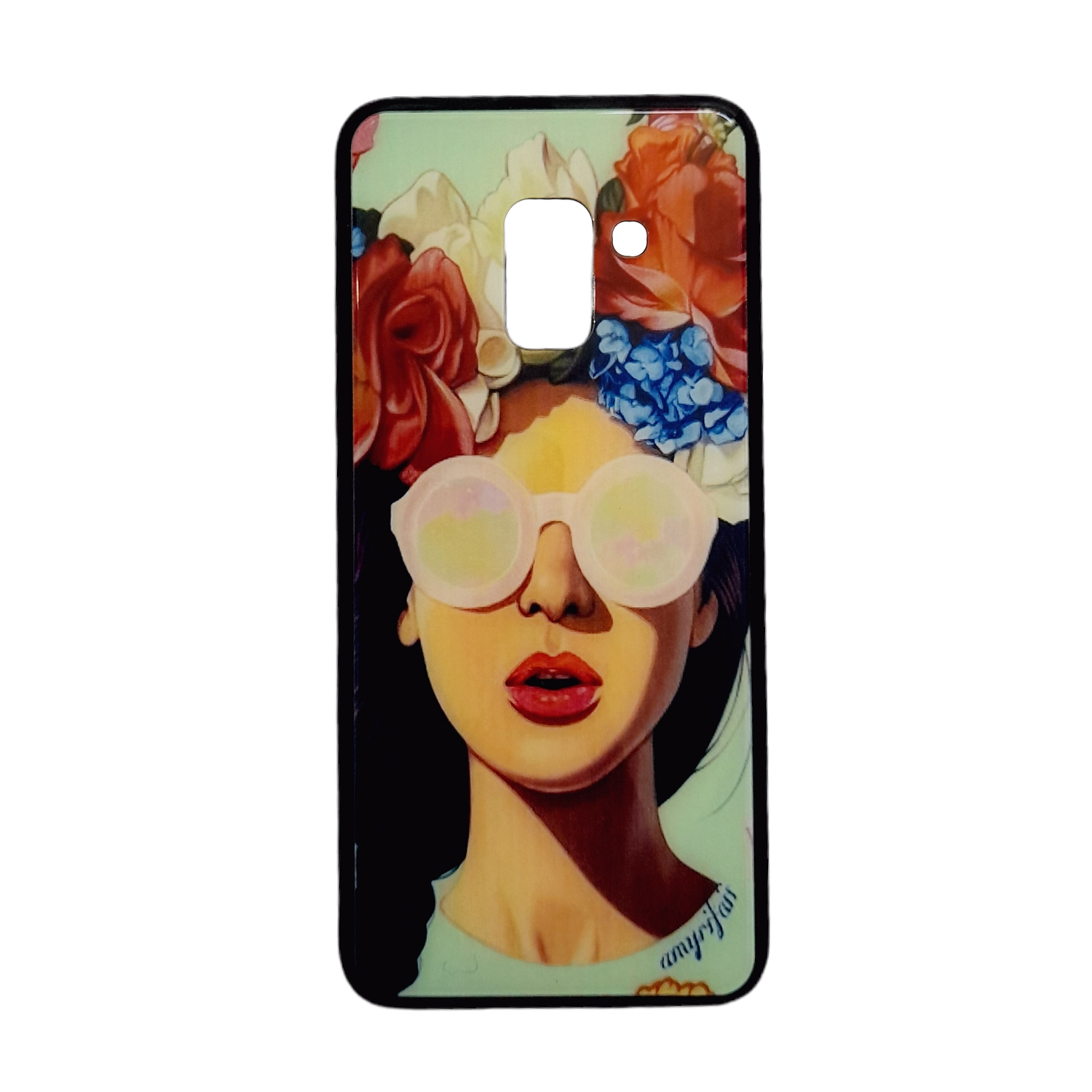 کاور طرح دختر کد 51 مناسب برای گوشی موبایل سامسونگ Galaxy J6 2018