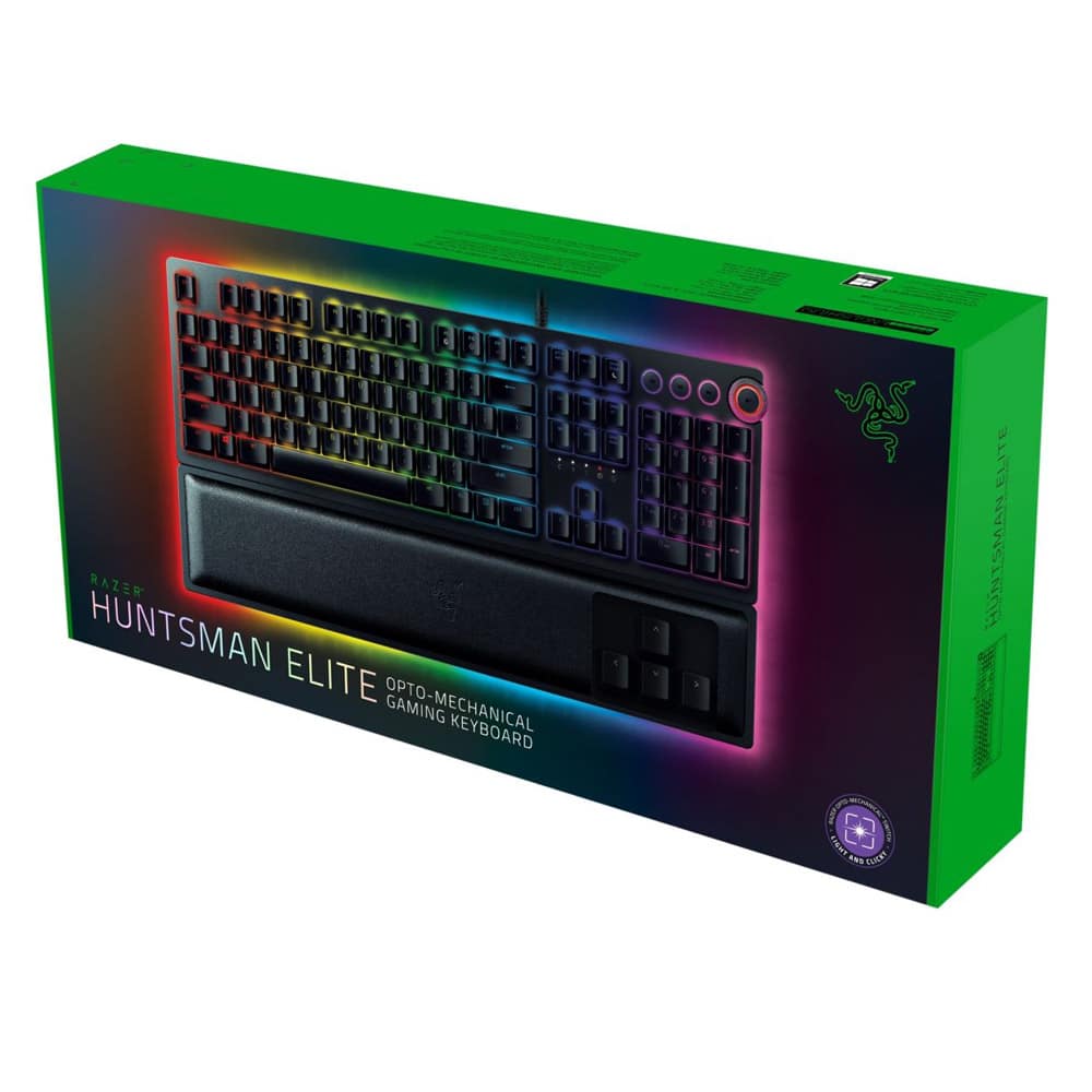 کیبورد Huntsman Elite Clicky Optical Switch ریزر اپن باکس در حد نو