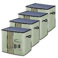 ساک لباس لیلیوم مدل Barcode بسته 4 عددی | کالا مکس