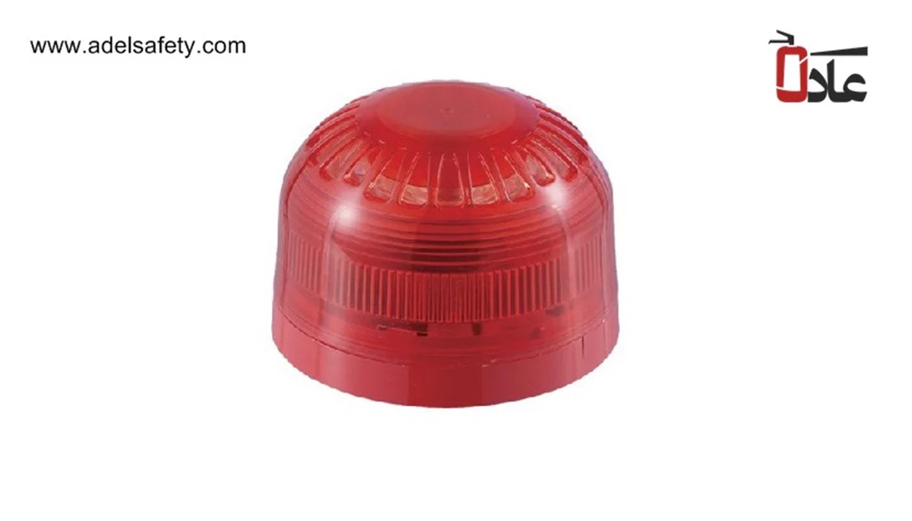 آژیر فلاشر اعلام حریق متعارف چندصدا 24 ولت SENS مدل TSF-5