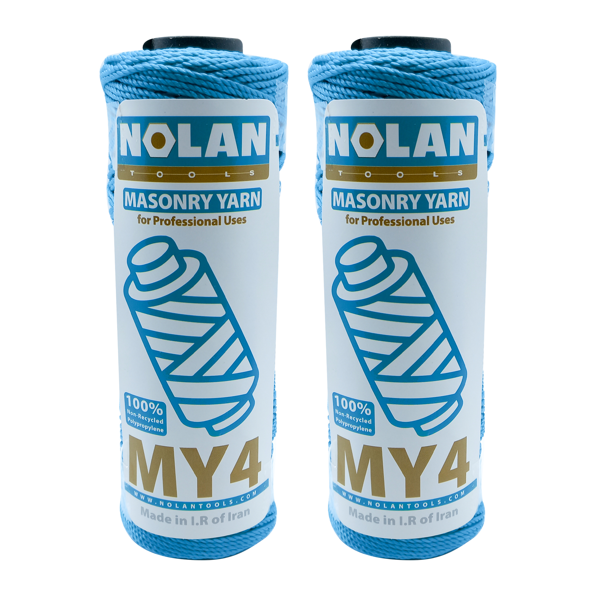 ریسمان بنایی نولان مدل MY4 طول 400 متر مجموعه 2 عددی
