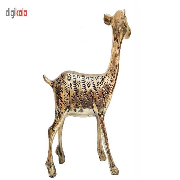 مجسمه برنجی گوزن ماده مدل 1040