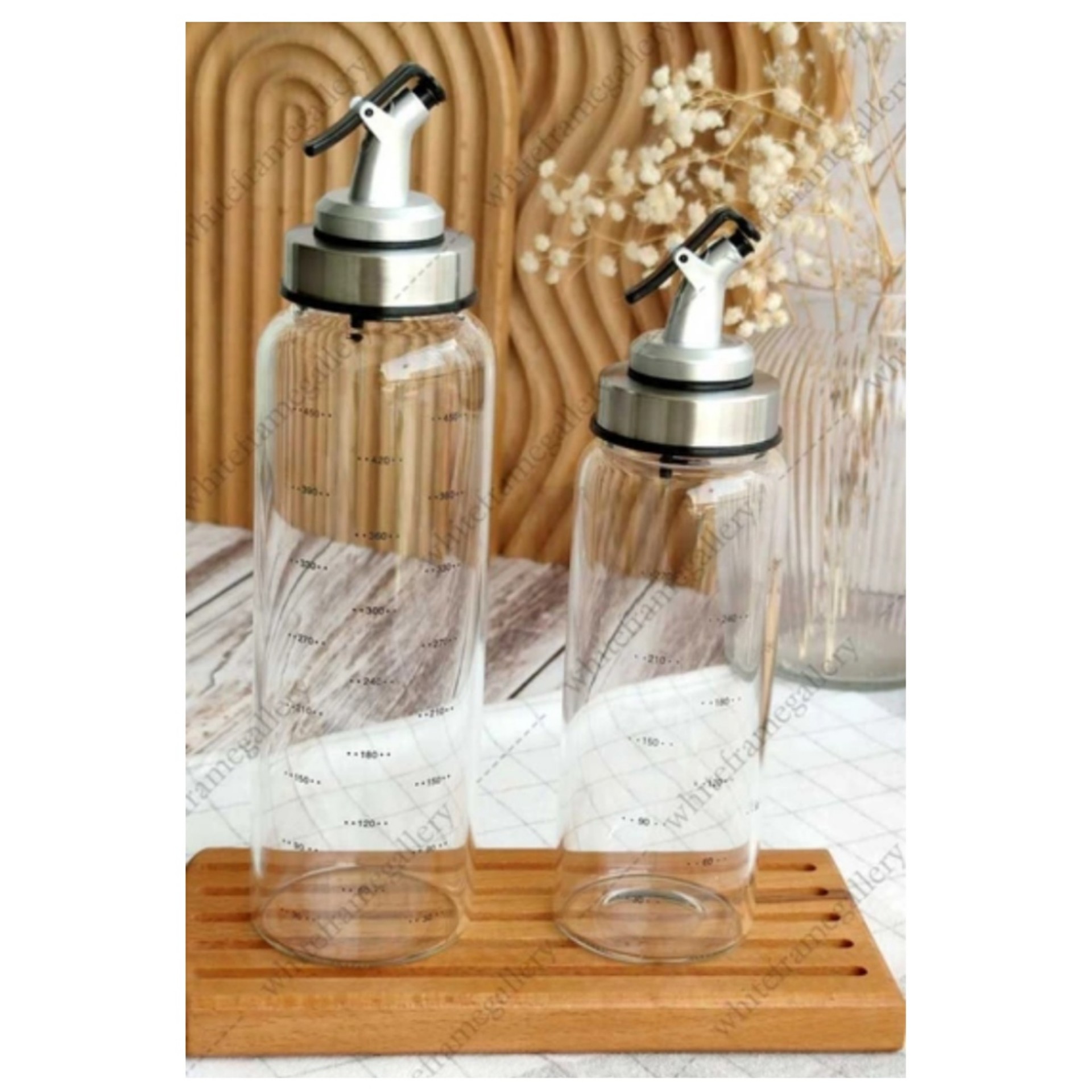 ظرف روغن ریز و آبلیمو ریز oill bottle با ظرفیت 500 میل