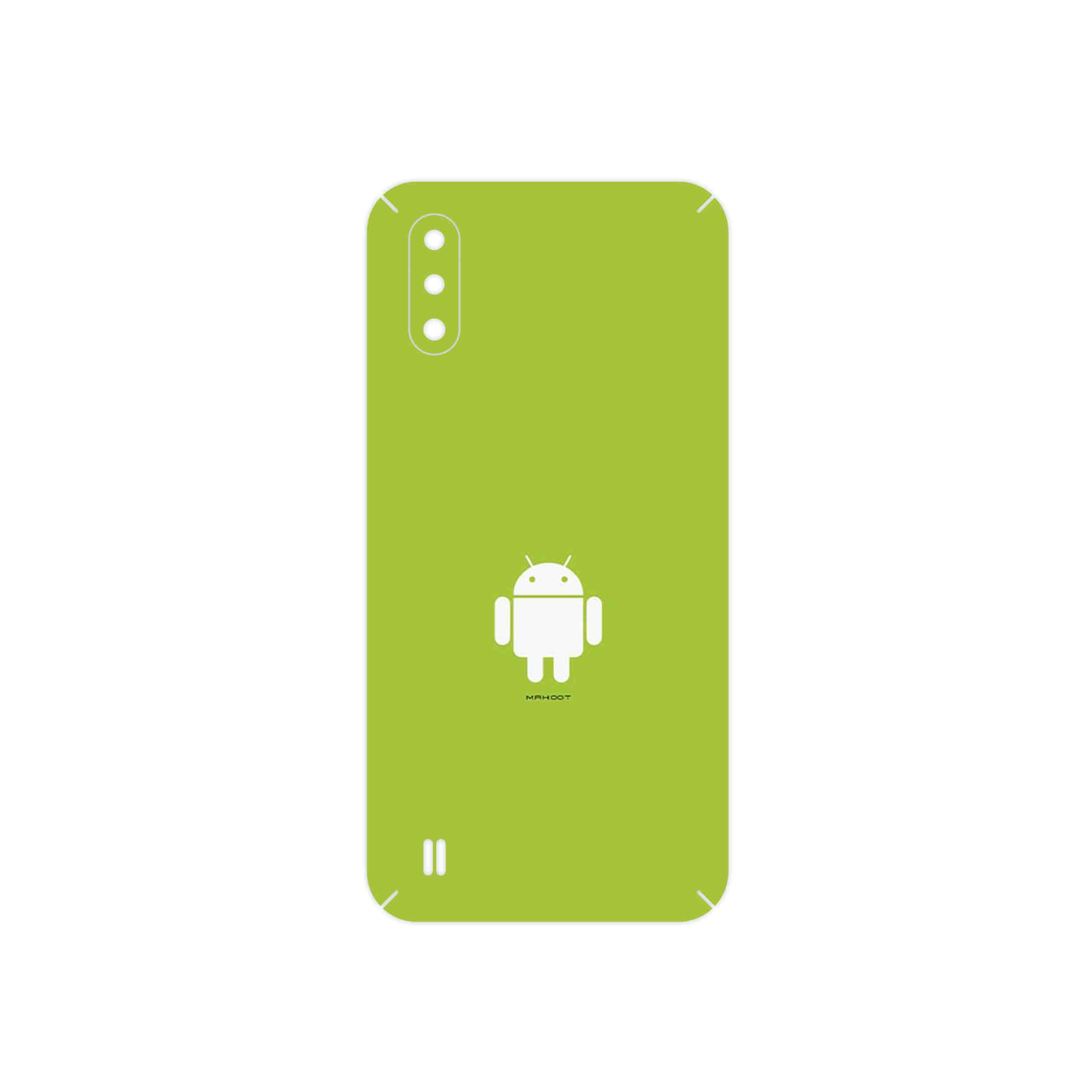 برچسب پوششی ماهوت مدل Andorid مناسب برای گوشی موبایل سامسونگ Galaxy M01