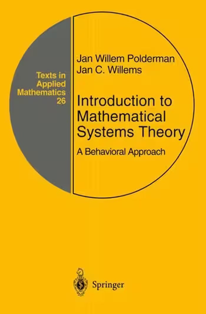 خرید و دانلود نسخه کامل کتاب Introduction to Mathematical Systems Theory. A Behavioral Approach