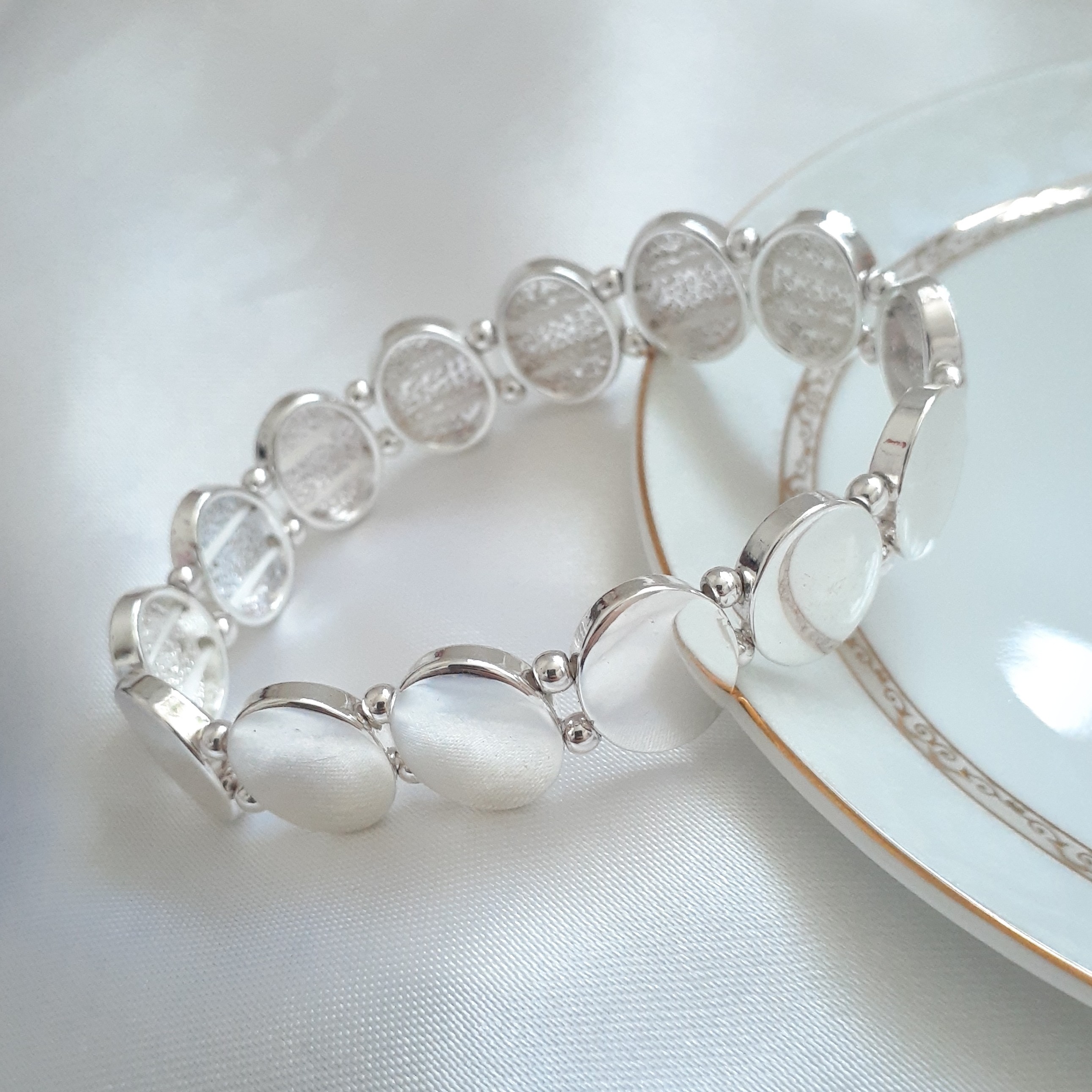 دستبند کشی استیل آینه ای ضد حساسیت