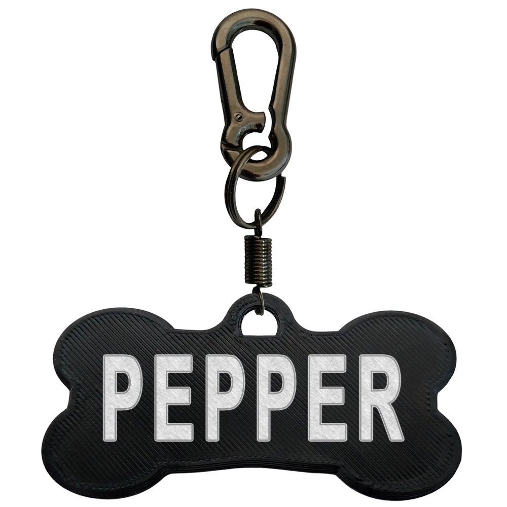 پلاک شناسایی سگ مدل Pepper