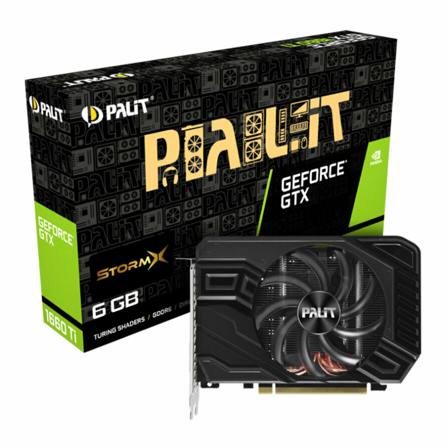 کارت گرافیک پلیت  GTX 1660 Ti StormX 6GB