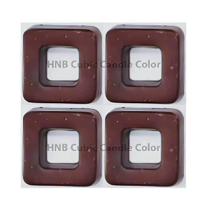 رنگ شمع مکعبی گردویی
