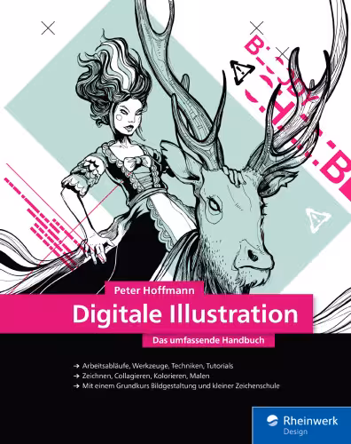 خرید و دانلود نسخه کامل کتاب Digitale Illustration : Das umfassende Handbuch – inkl. Zeichenschule und Anleitungen für Illustrator und Photoshop