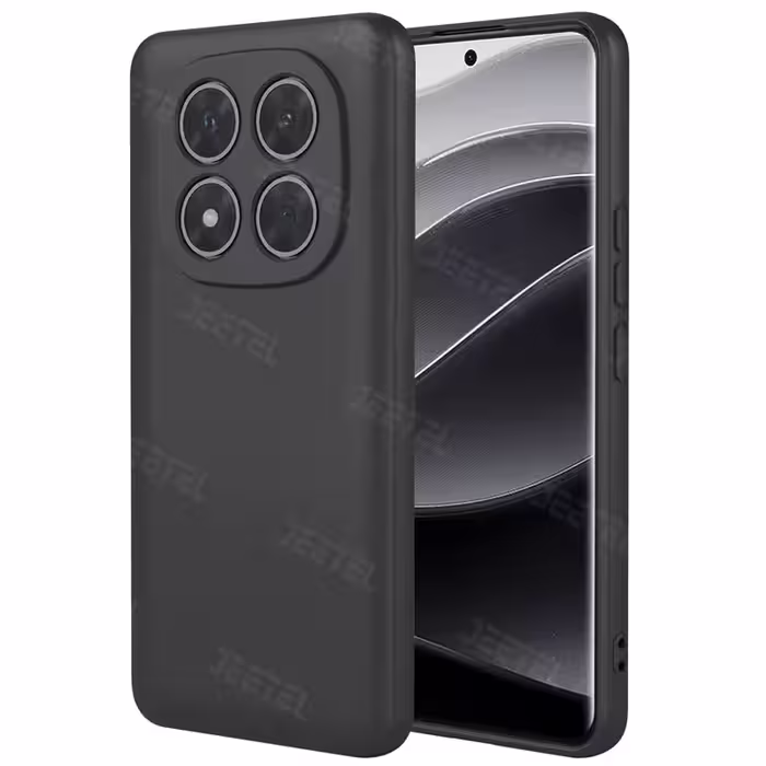 کاور گوشی لیکویید Xiaomi Redmi Note 14 Pro 4G مدل زیر بسته محافظ لنزدار