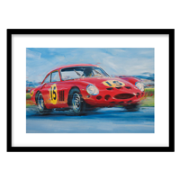 قیمت و خرید تابلو دکوراتیو مدل نقاشی خودرو کلاسیک کد 0669