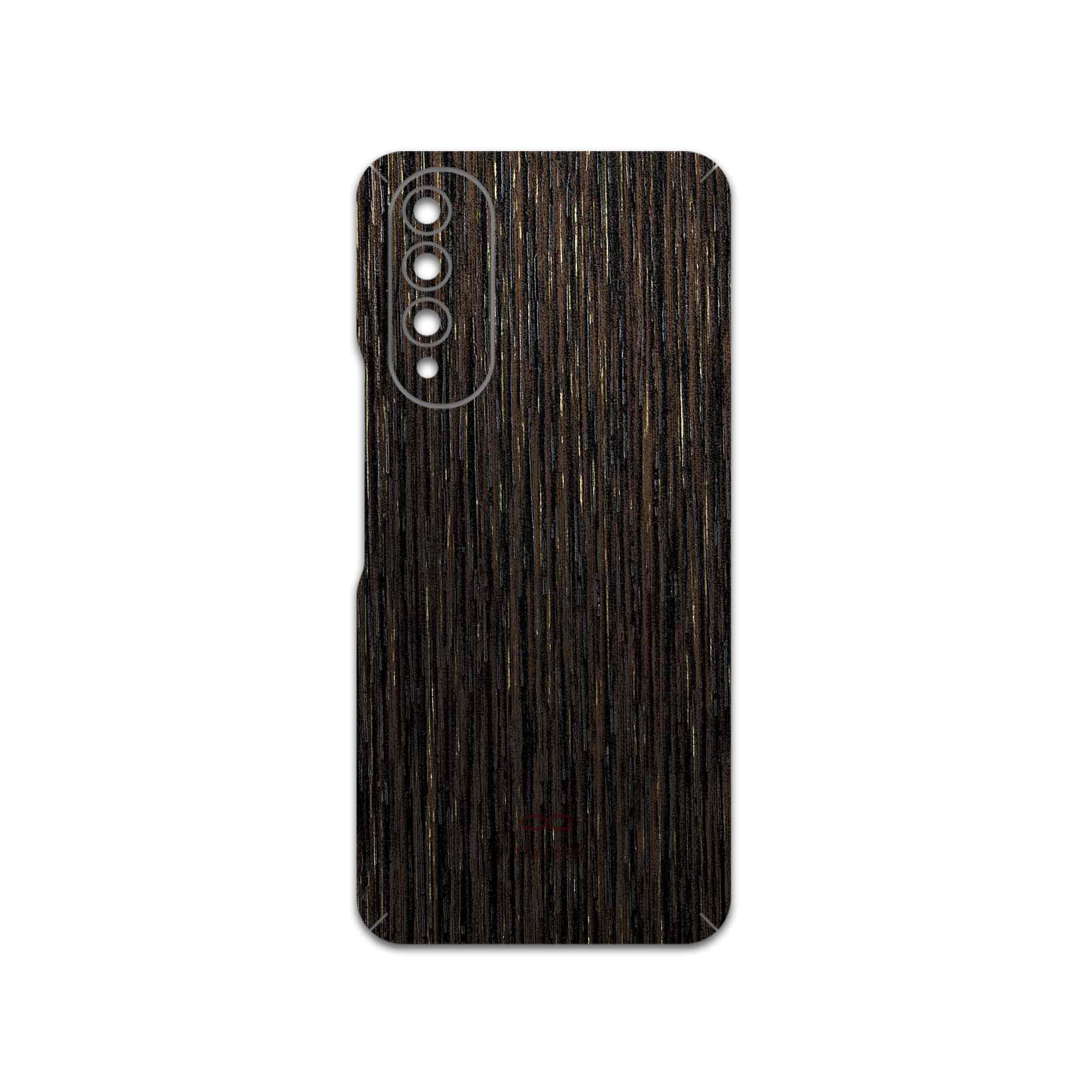 برچسب پوششی ماهوت مدل Dark-Gold-Stripes-Wood مناسب برای گوشی موبایل ویکو T50