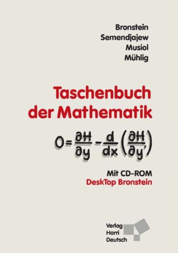 خرید و دانلود نسخه کامل کتاب Taschenbuch der Mathematik