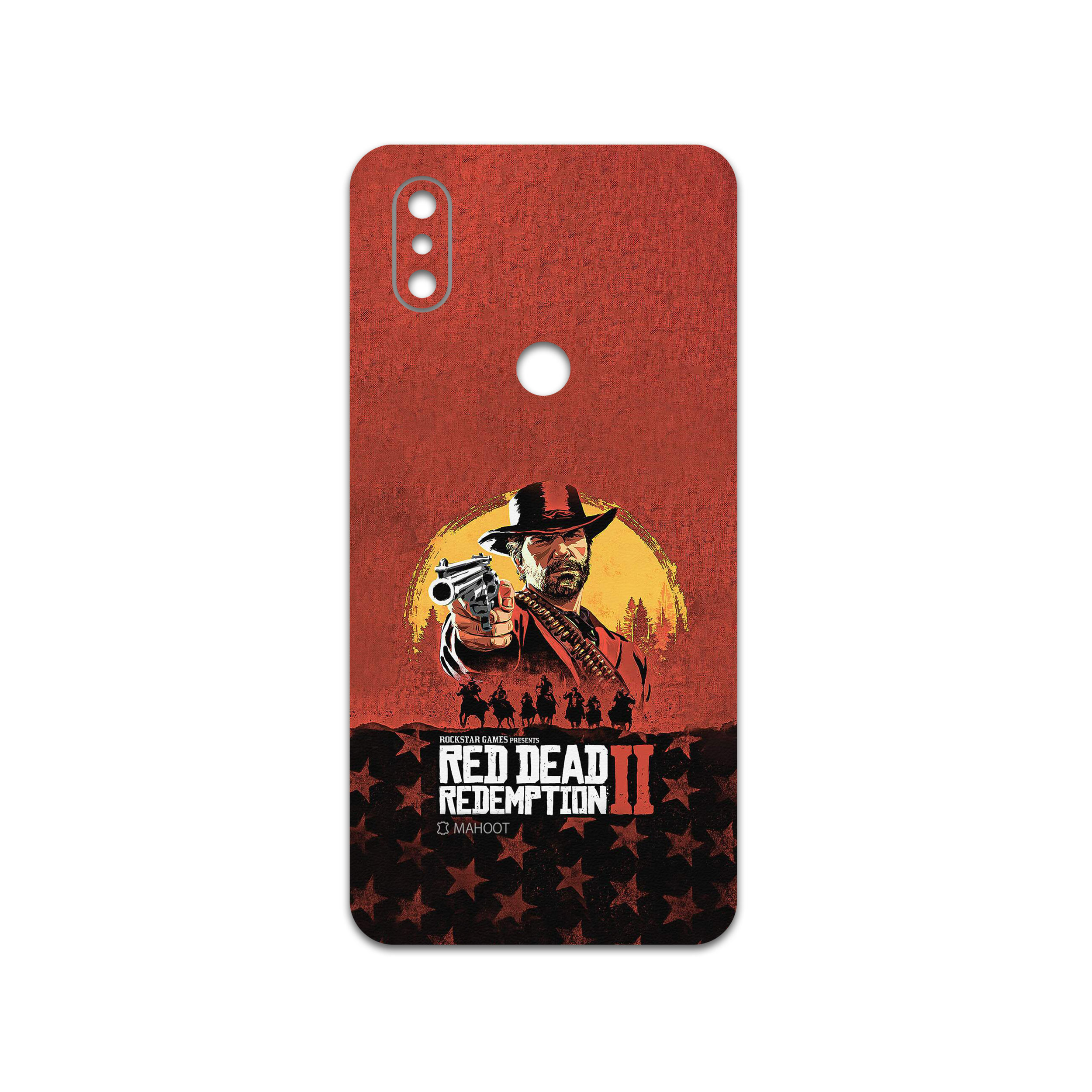 برچسب پوششی ماهوت مدل Red-Dead-Redemption-Game مناسب برای گوشی موبایل شیائومی Mi Mix 3