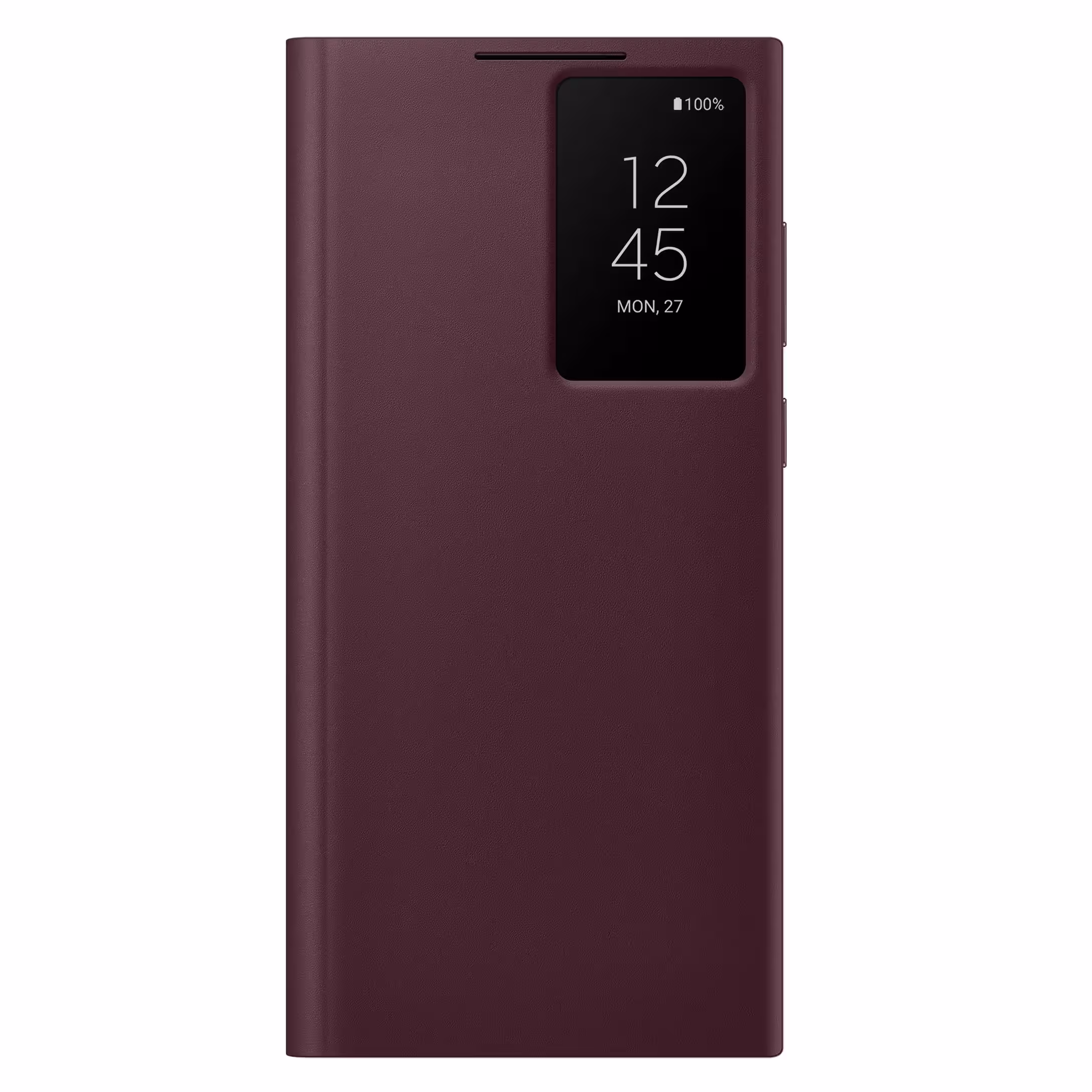 کیف کلاسوری مدل Clear View Cover مناسب برای گوشی موبایل سامسونگ Galaxy S22 Ultra