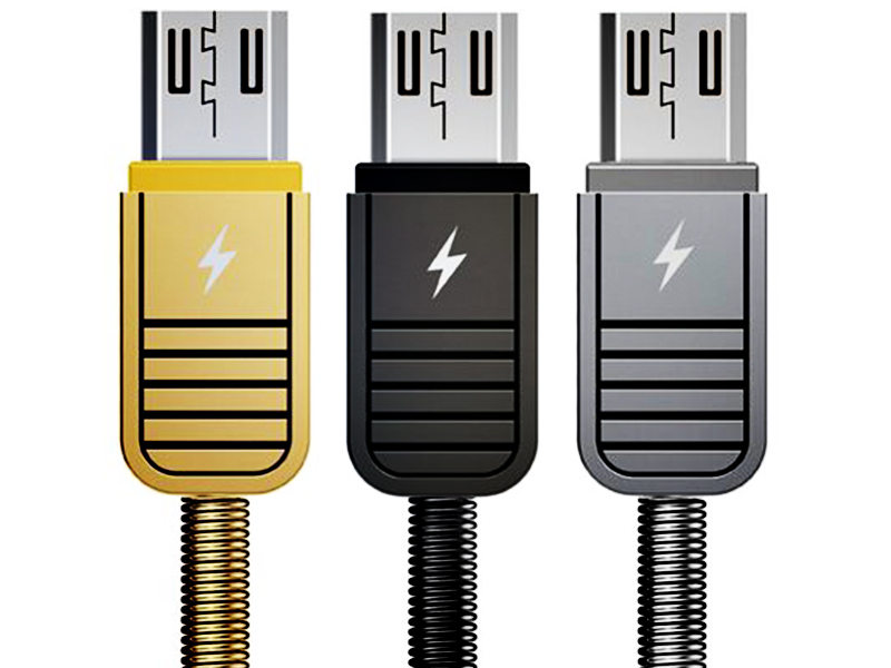 کابل تبدیل USB به MicroUSB ریمکس مدل RC-088m LINYO DATA CABLE بطول 1 متر