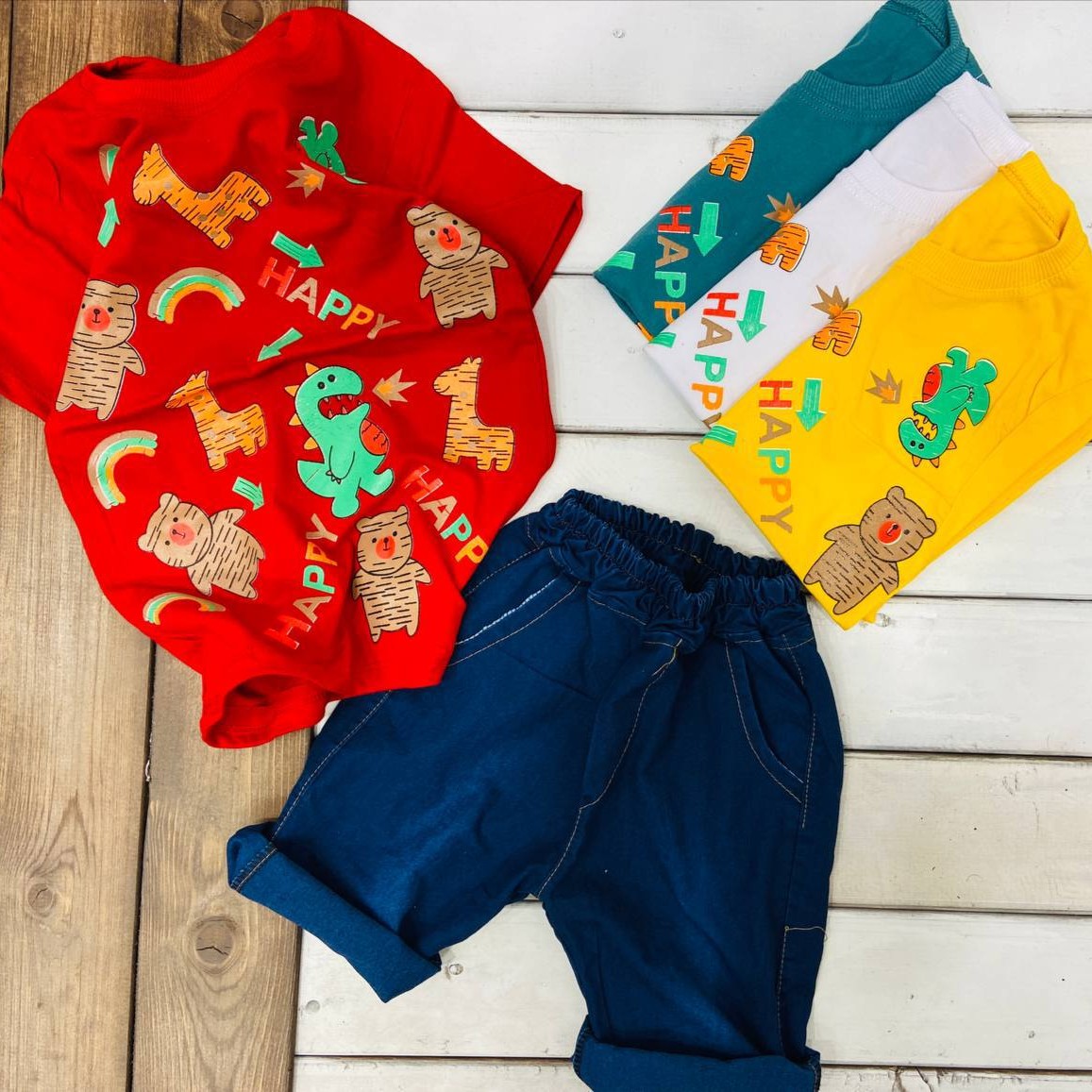 تیشرت شلوارک لی پارت