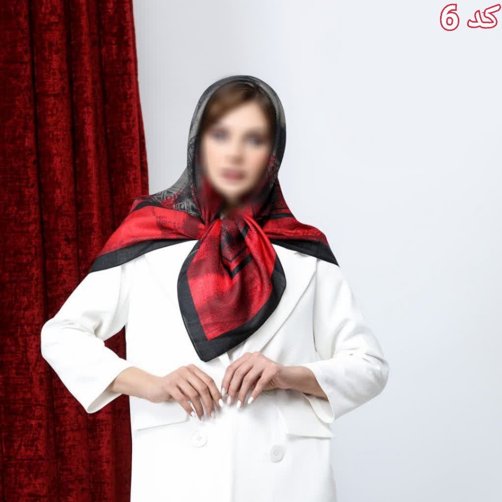 روسری نخی بهاره دور دوخت اعلا قواره 100
