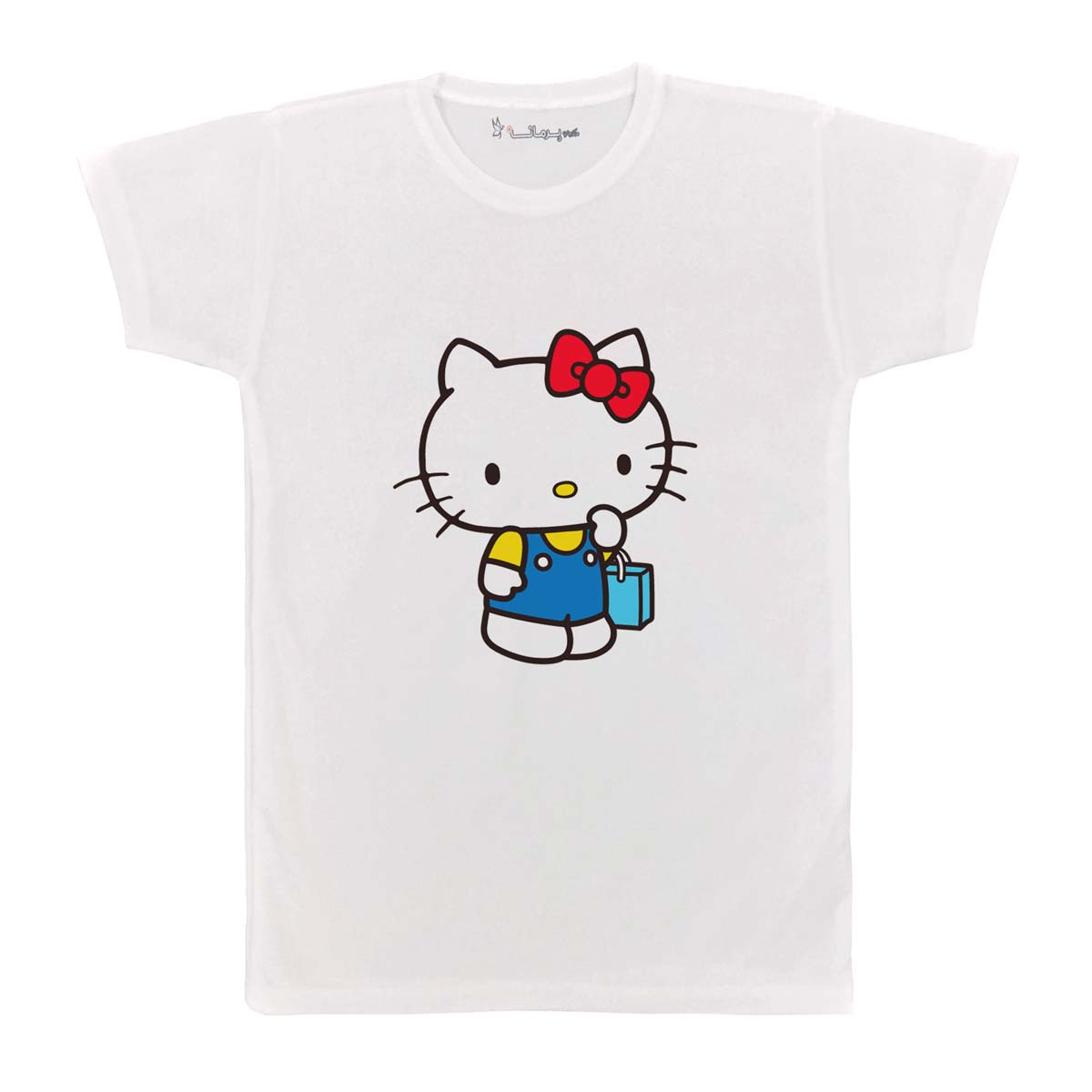 تی شرت بچگانه پرمانه طرح Kitty کد pmt.2411