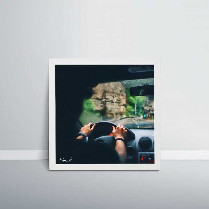 تابلو میورآرت طرح جاده