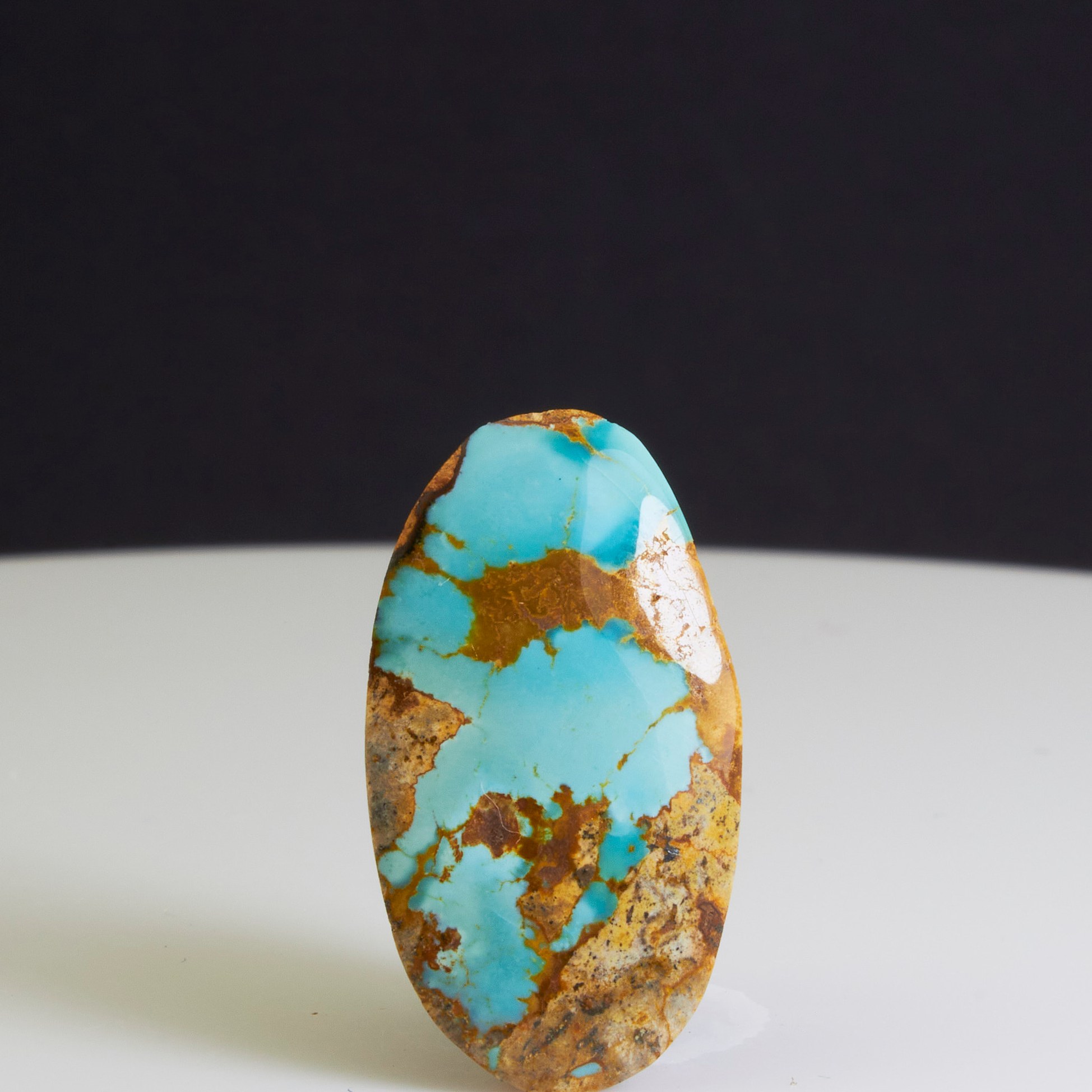 سنگ فیروزه نیشابوری شجری کد AL8