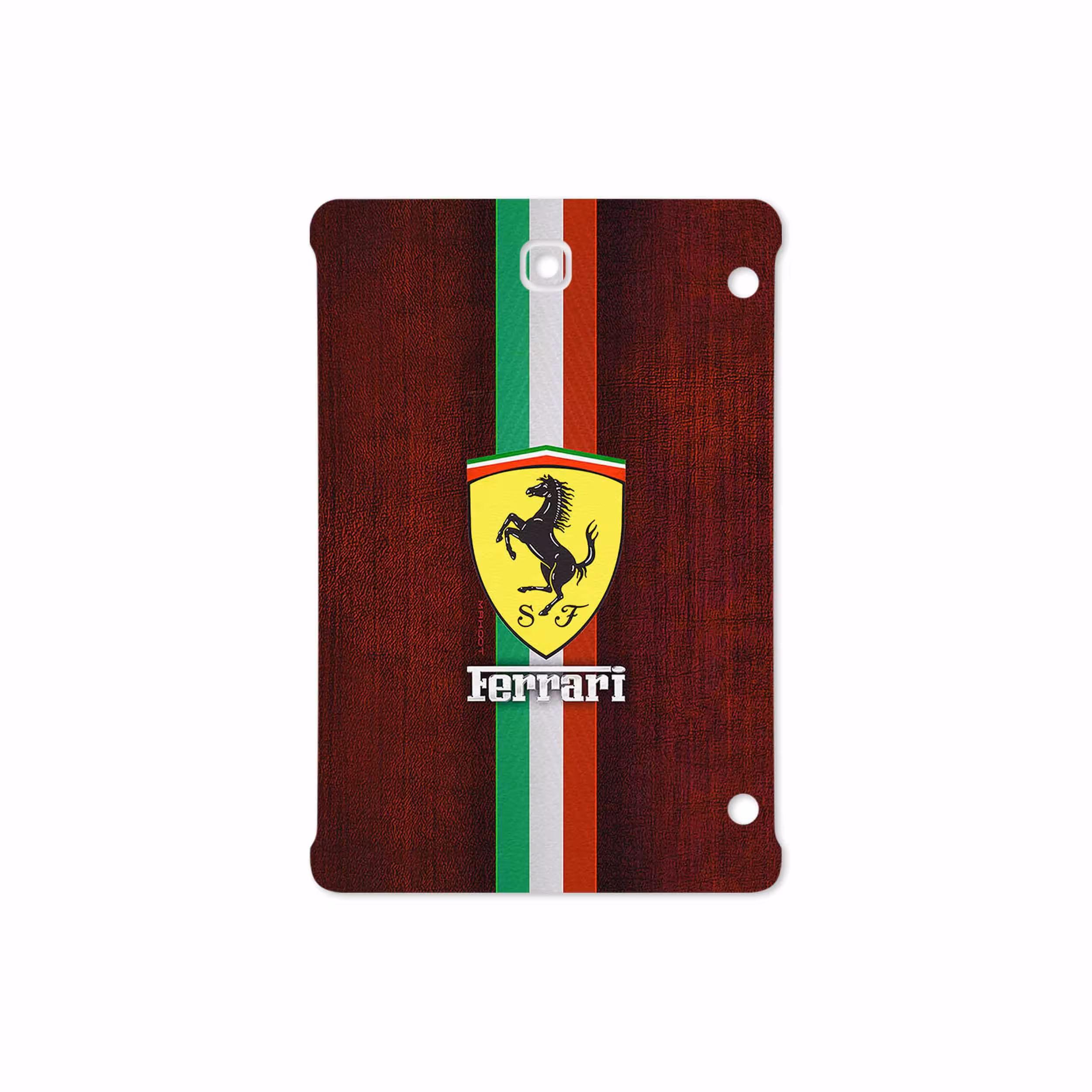 برچسب پوششی ماهوت مدل Ferrari مناسب برای تبلت سامسونگ Galaxy Tab S2 8.0 2016 T719N