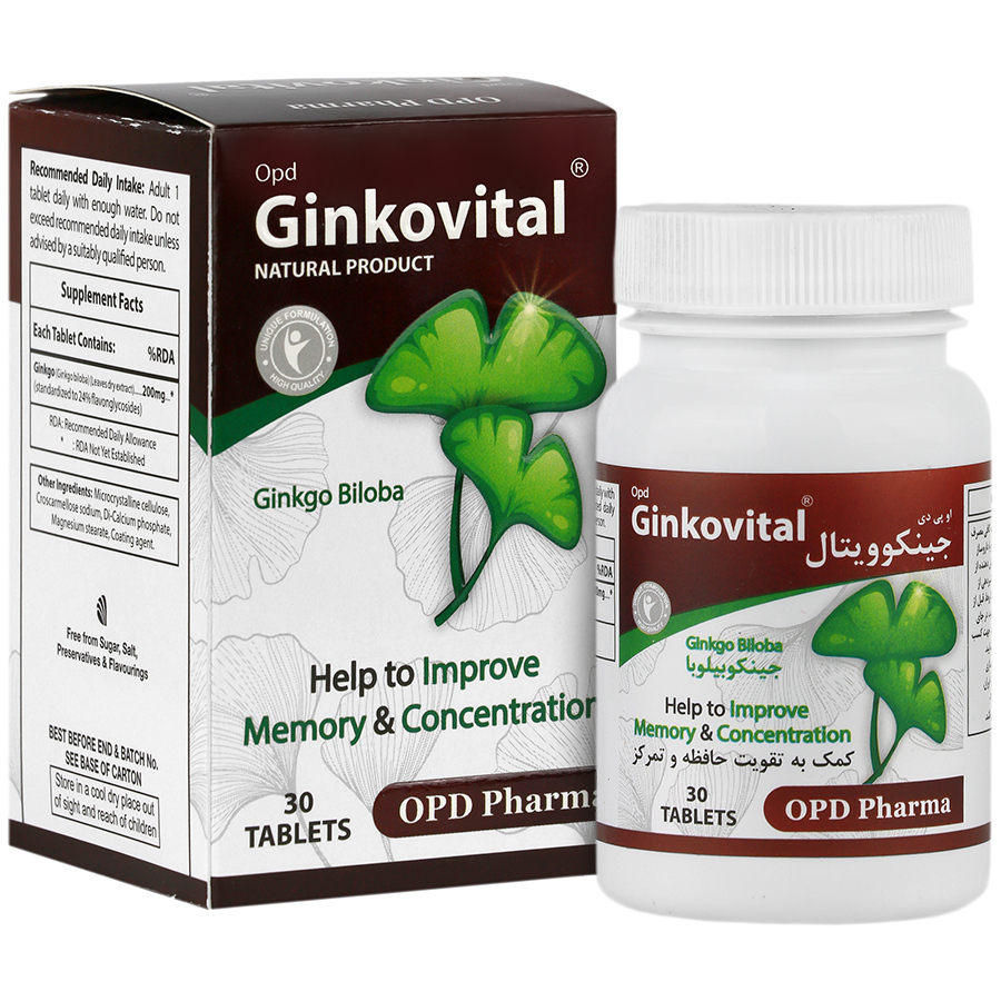 جینکوویتال او پی دی فارما