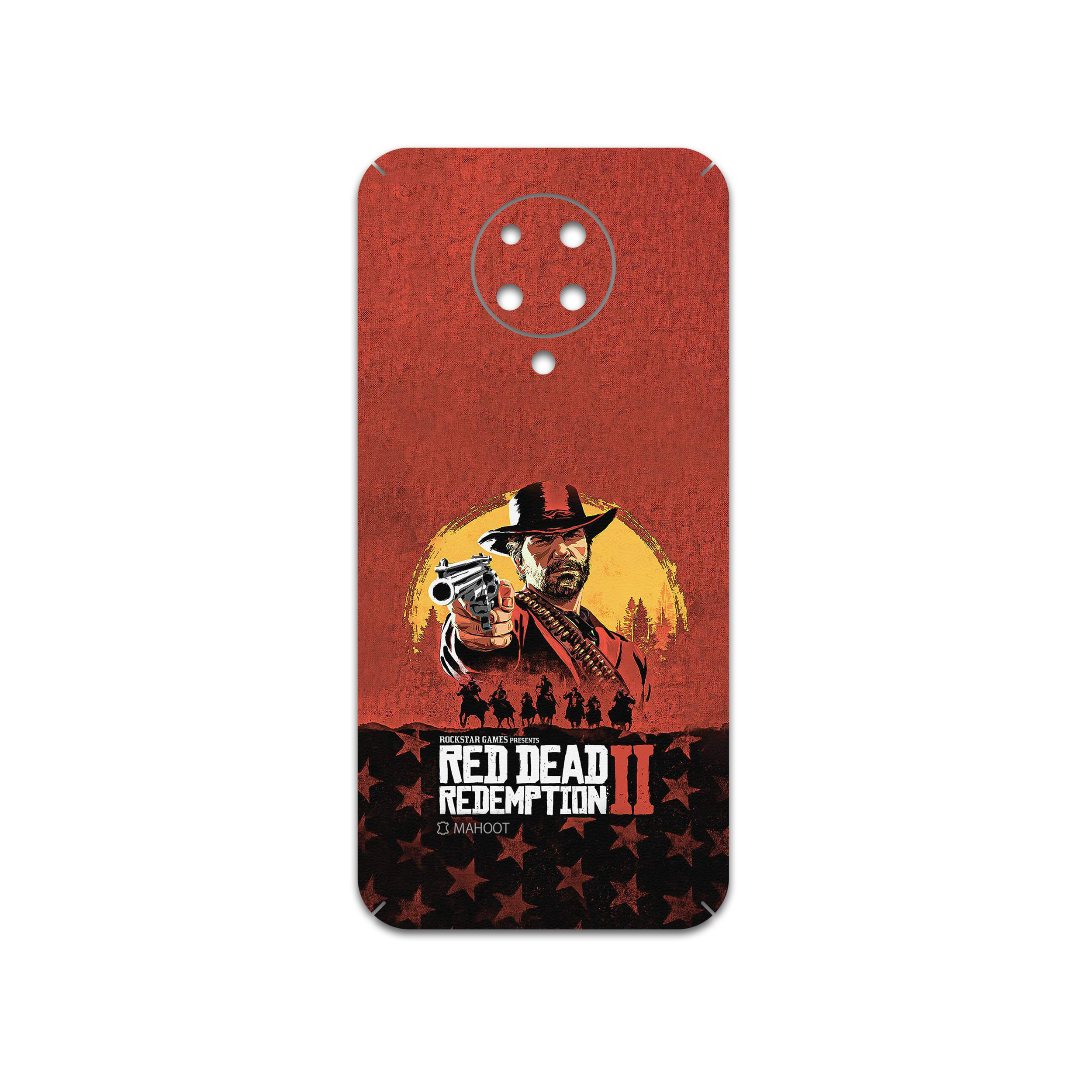 برچسب پوششی ماهوت مدل Red-Dead-Redemption-Game مناسب برای گوشی موبایل شیائومی Redmi 9A