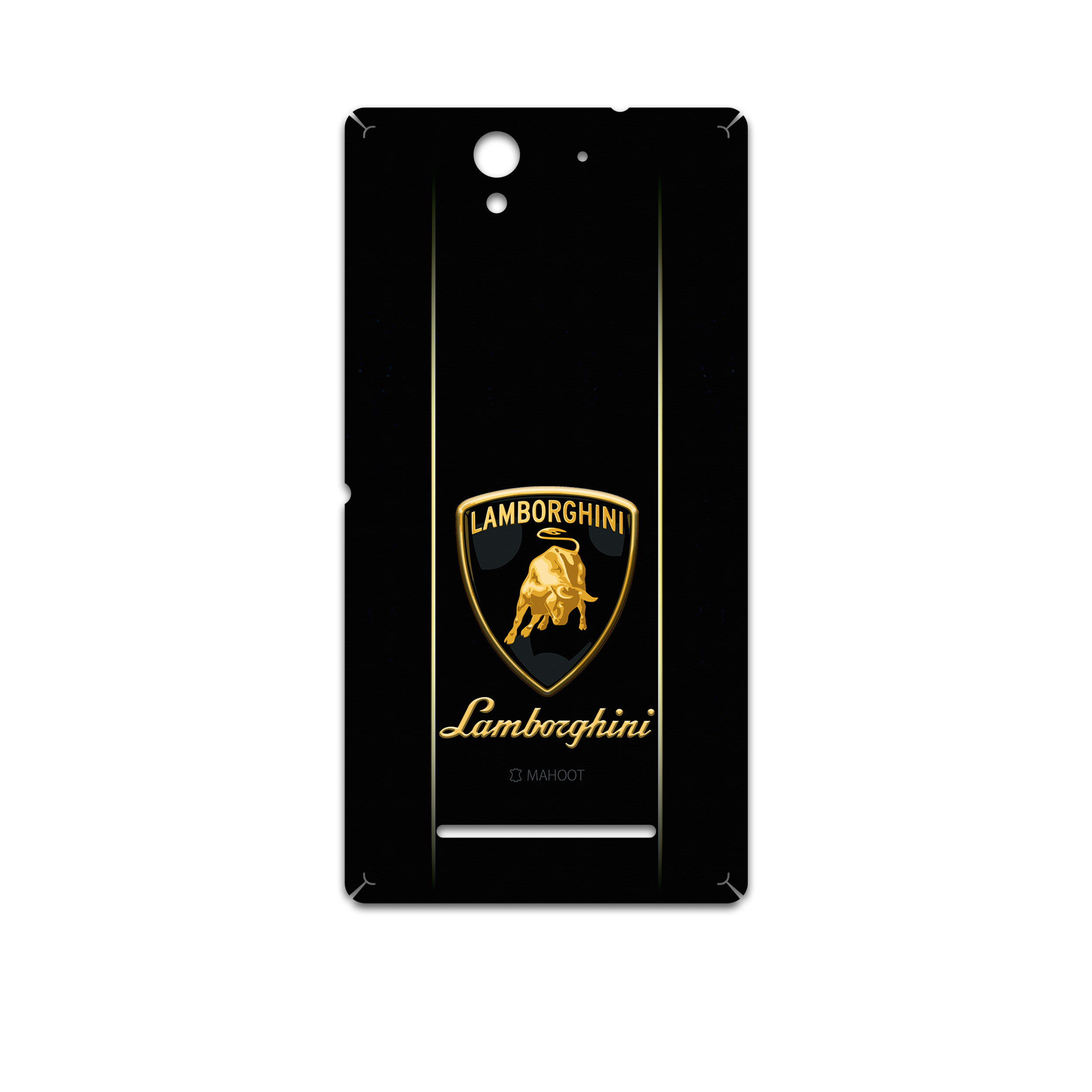 برچسب پوششی ماهوت مدل Lamborghini مناسب برای گوشی موبایل سونی Xperia C3 Dual