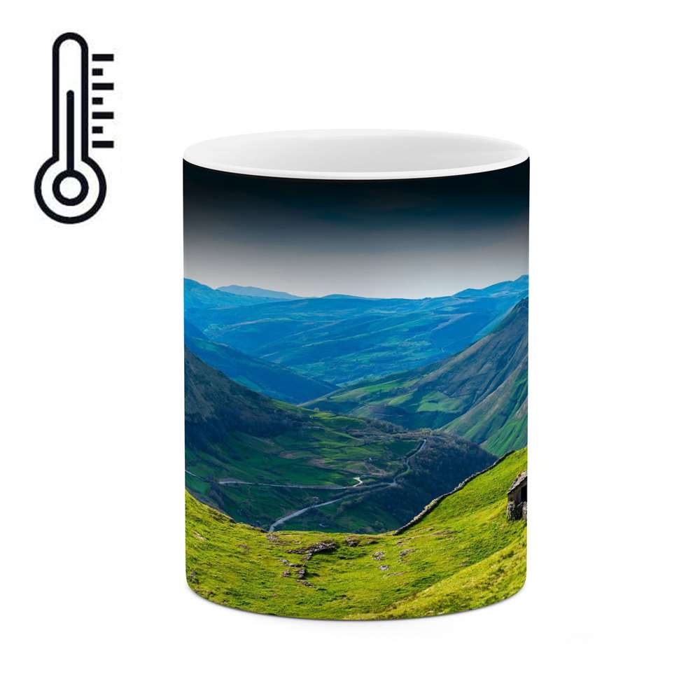 ماگ حرارتی کاکتی طرح منظره مدل mgh13279