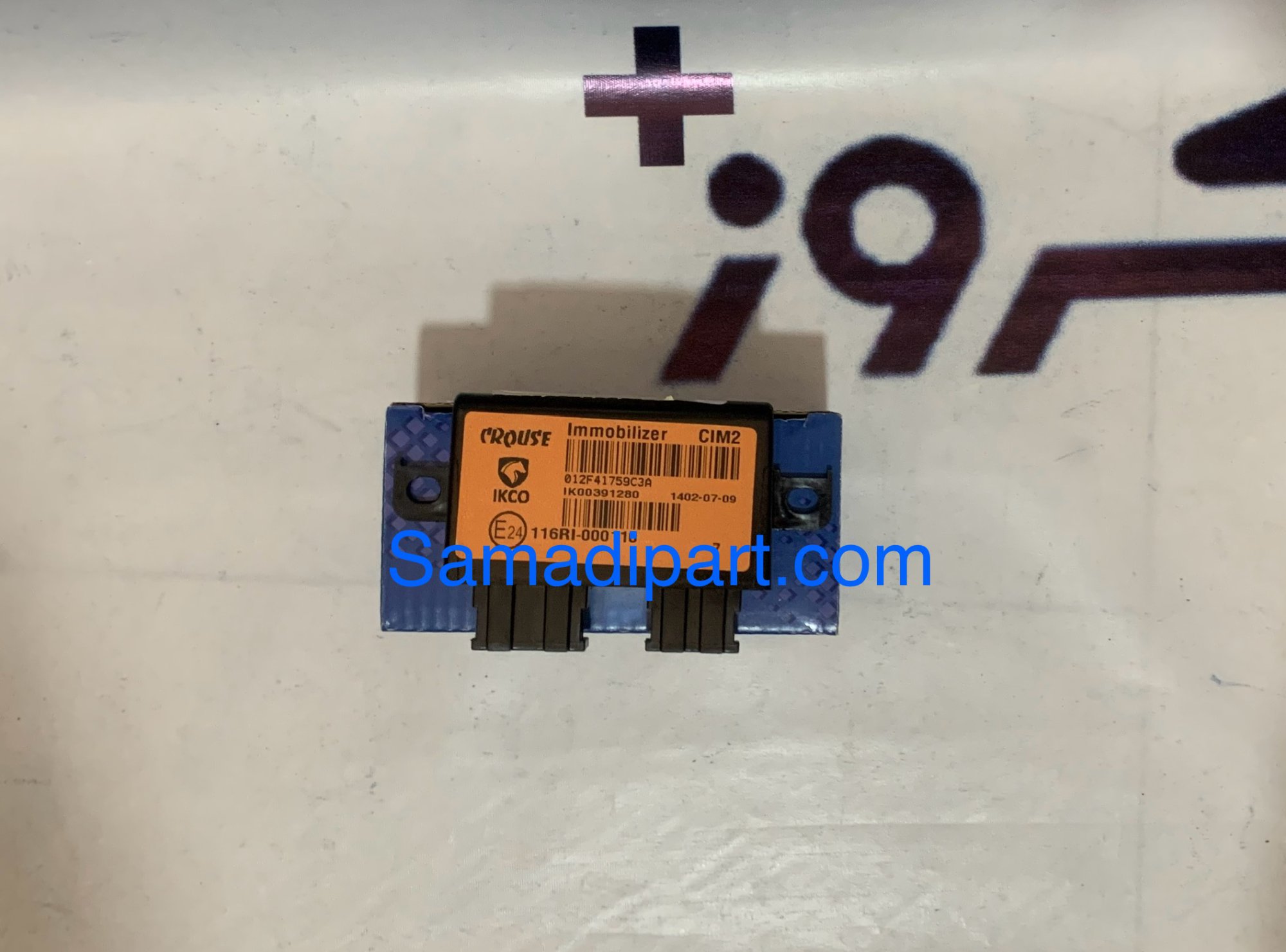 یونیت ایموبلایزر CIM 2 نارنجی کروزی رانا و 206 کروز (CR380615)