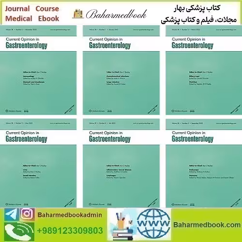 Current Opinion in Gastroenterology 2024 Full Archives TRUE PDF